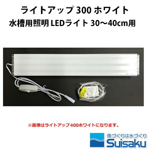 水作 ライトアップ 300 ホワイト 水槽用照明 Ledライト 30 40cm用 淡水海水両用 最大59 Offクーポン