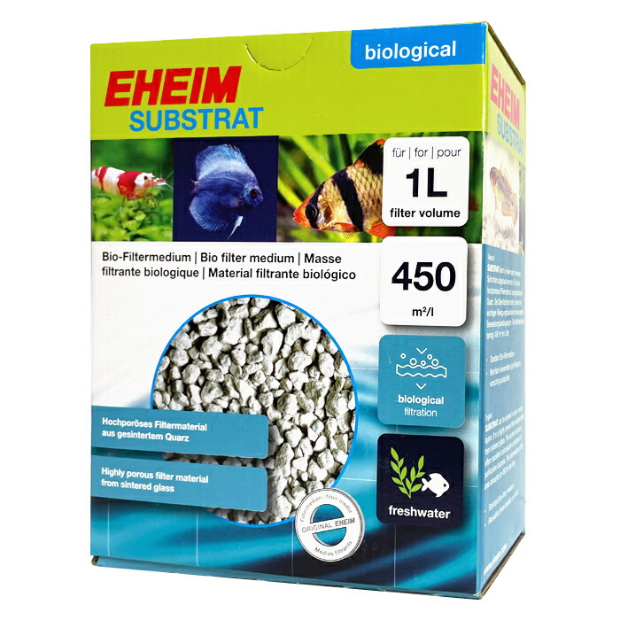 楽天市場】エーハイム サブストラットプロレギュラー 1L (箱なし/淡水