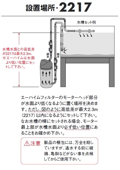 【楽天市場】エーハイム フィルター 2217 NEW(西日本用：60Hz) 水槽用 外部フィルター：株式会社ディスカウントアクア