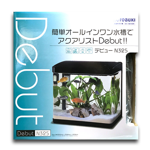 楽天市場 新発売 コトブキ デビュー N325 高精度曲げガラス水槽 Ledライト 上部式フィルターのセット 淡水 海水両用 株式会社ディスカウントアクア