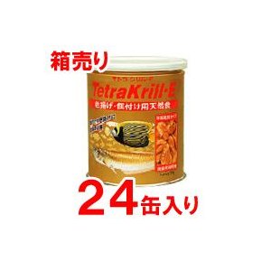 楽天市場 一箱売り ２４缶入り テトラ クリルｅ １００ｇ クリル えさ 株式会社ディスカウントアクア