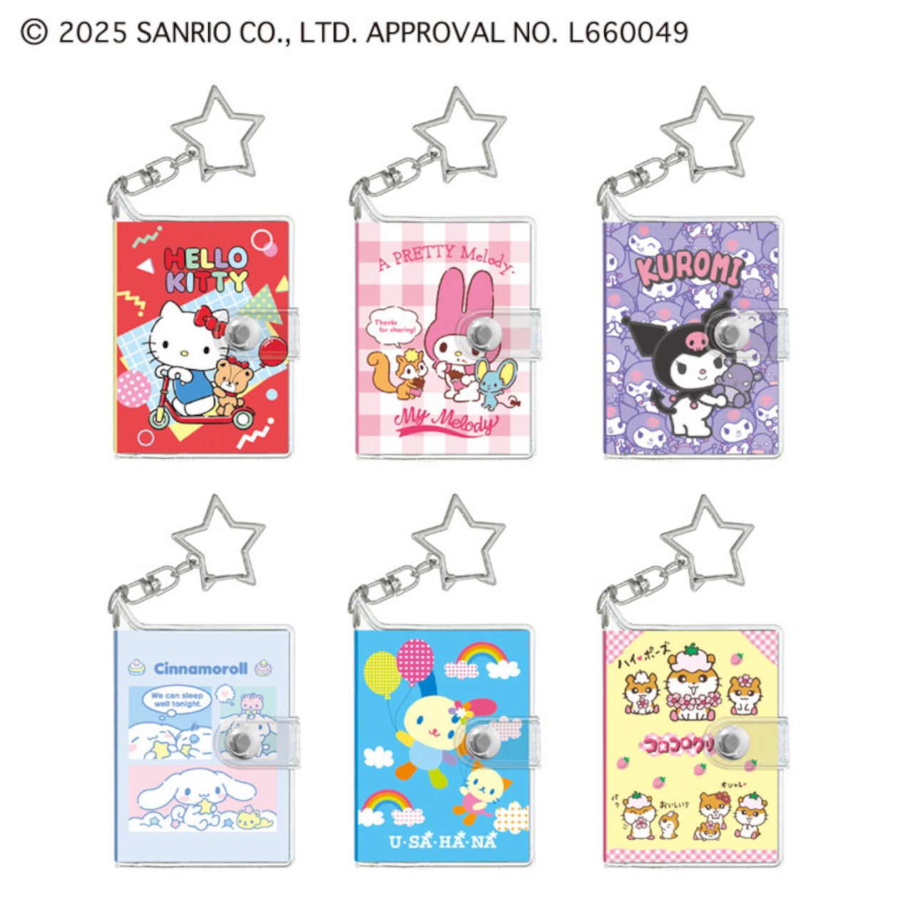 入荷済/6種類セット】サンリオ キャラクターズ トレーディング シール