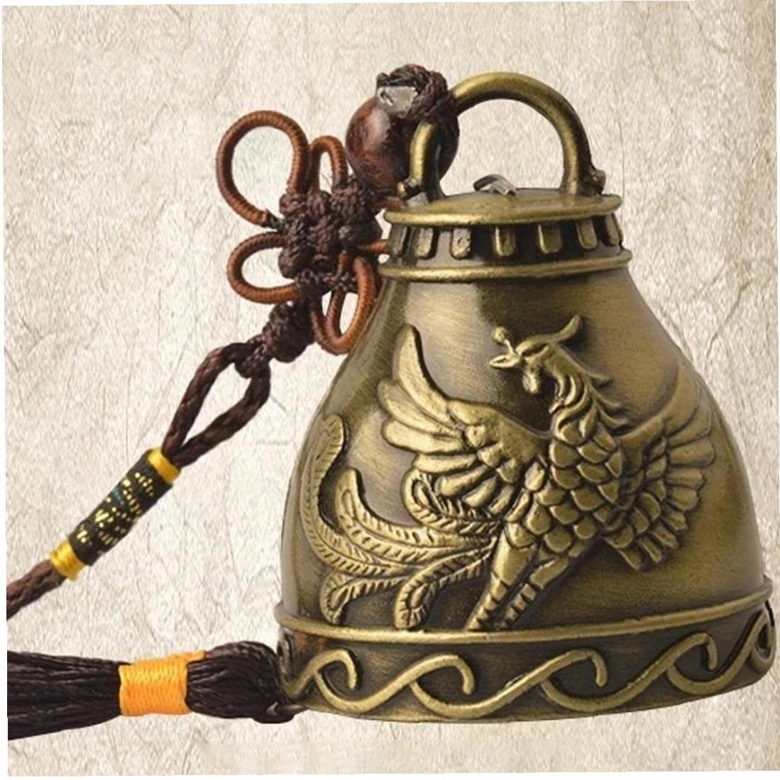 楽天市場】魔除け梵鐘 朱金漆塗り 鉄鋳物風鈴 : キッチンラボ