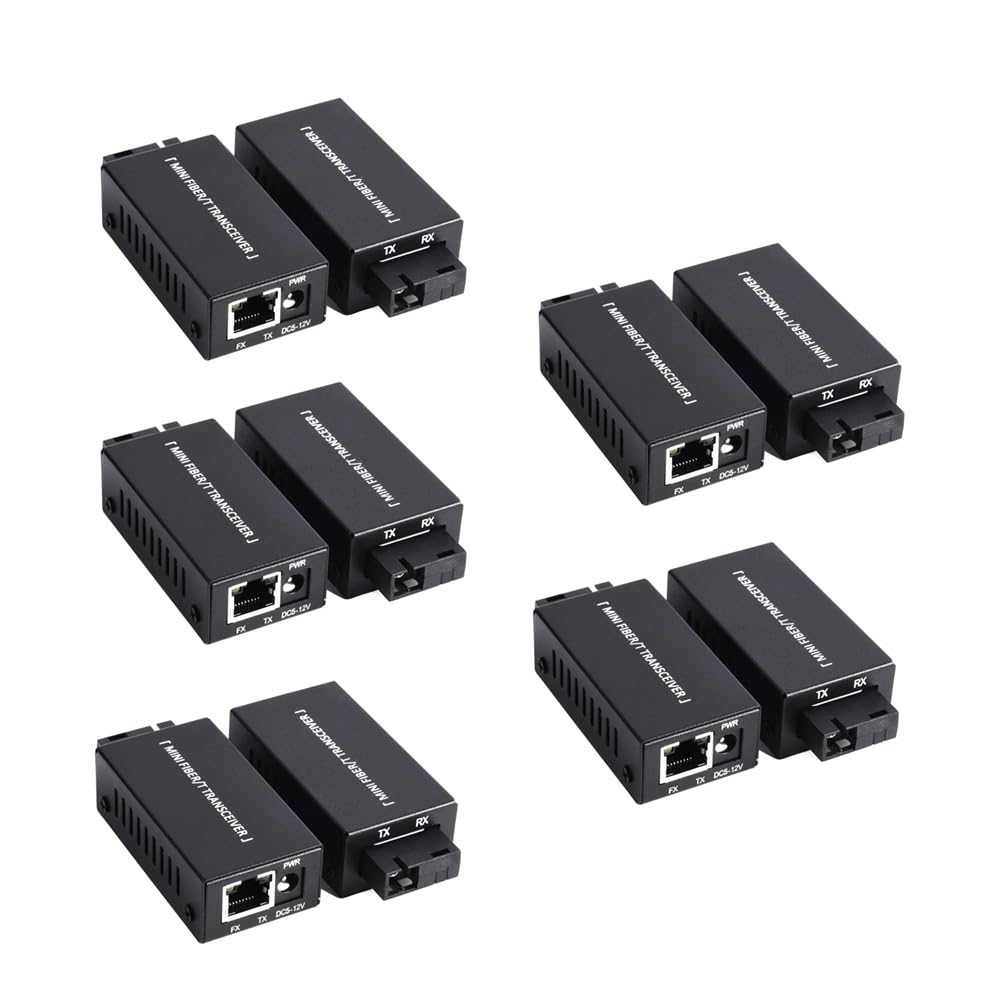 5 ありの実 ミニ ギガビット 衣料繊維 光媒体 変換器 100/1000 光トランシーバー イーサネット 取り替えっこ  から 45 20