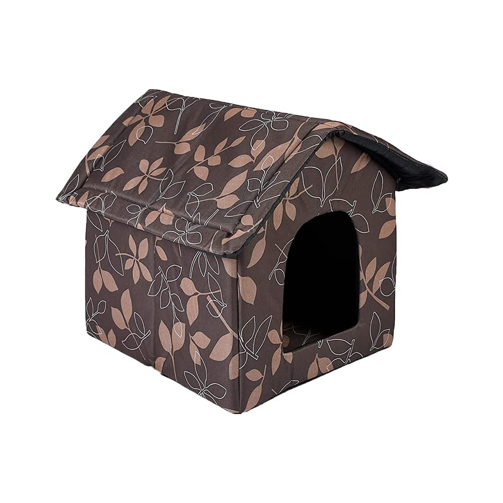 犬掘っ建て小屋 猫掘っ建て小屋 愛玩動物住みか 野ら猫 野良犬 円蓋 朦々たる 住みか 冬 住みか 冬用 犬猫用掘っ建て小屋 生あたたかい 愛玩動物伏せ籠 防寒 雨合羽 防風 お休み住みか 折り畳み 耐噛み 愛玩動物 室外住みか さびない 精神的な統合飾り気の無い ()