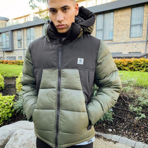 喜ばれる誕生日プレゼント コート ジャケット カーキのelementdulceyフグジャケット 小さいサイズから大きいサイズまで インポートブランド 男性 メンズ アウター Www Lota Cl