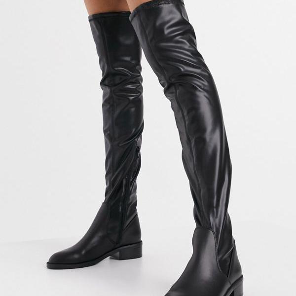 安い購入 その他 Aldoaraeciaフラットオーバーニーブーツブラック Aldo アルド 靴 小さいサイズから大きいサイズまで インポートブランド 女性 レディース Www Alidineinn Com Au