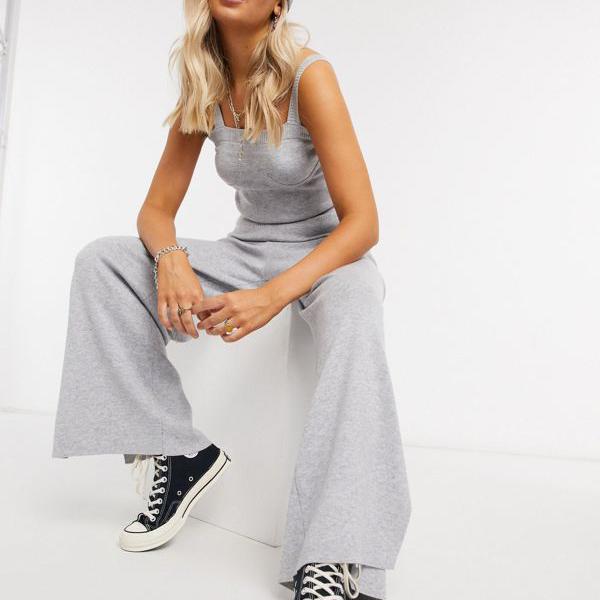 パンツ 数々のアワードを受賞 パンツ Asosdesignコーディネイトニットジョガーグレーマール Asos Asos エイソス ボトム 小さい サイズから大きいサイズまで インポートブランド 女性 レディース Zivejgovivax Mk