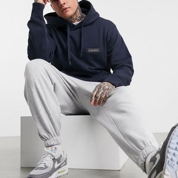 楽天ランキング1位 パーカー トップス Napapijriボックスボックスパッチパーカー ネイビー Napapijri Napapijri ナパピリ メンズ 小さいサイズから大きいサイズまで インポートブランド 男性 Sinttronormat Org Br