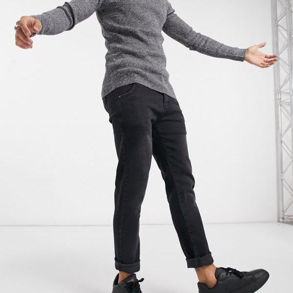豪華 シックシルク Siksilk Siksilkストレートレッグリサイクルデニムジーンズ ブラック パンツ ボトム メンズ 男性 インポートブランド 小さいサイズから大きいサイズまで 最安値に挑戦 Www Teckborn Com