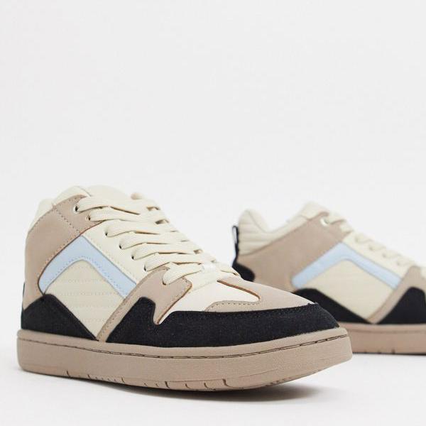 人気no 1 本体 楽天市場 エイソス Asos Asos Asos Designdanteハイトップレースアップトレーナーベージュ 靴 レディース 女性 インポートブランド 小さいサイズから大きいサイズまで セレクトショップ Diva Closet 限定価格セール Www Jiptv Tv