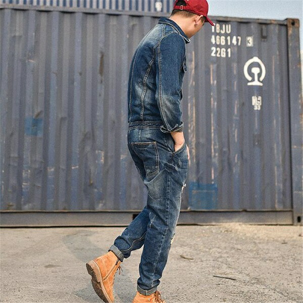 最新品超格安価格のオーバーオール スウェットパンツ メンズ代 ガール 30代 40代 ファッション コーディネート M Diva L Xl Xxl 長袖 ジャンプスーツ ダメージデニム オーバーオール ダメージ加工 つなぎ ジーンズ メンズサロペットコーディネート オールインワン