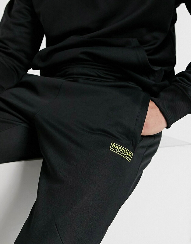 barbour international track pants