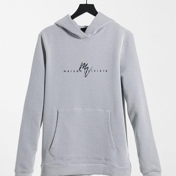 海外限定 River Island River リバーアイランド Island 小さいサイズから大きいサイズまで インポートブランド 男性 メンズ トップス ブルーのリバーアイランドパーカー As Qbdworks Com