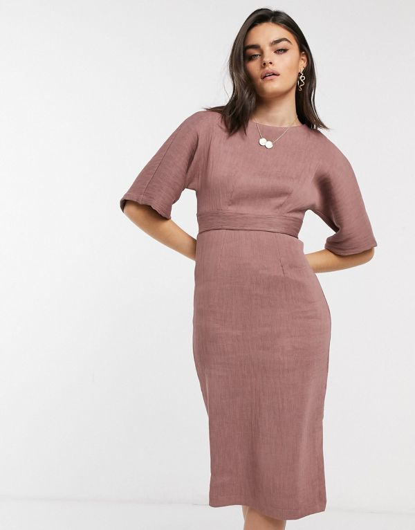 人気top ワンピース クローゼットロンドンリブネクタイ着物スリーブミディドレス冬のバラ クローゼット レディース 女性 Closet インポート ブランド 小さいサイズから大きいサイズまで ワンピース クローゼットロンドンリブネクタイ着物スリーブミディドレス冬のバラ