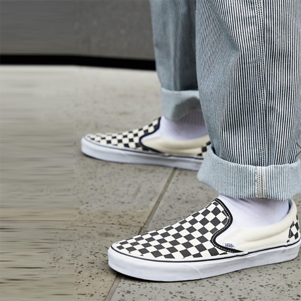 楽天市場 Vans ヴァンズ バンズ Vans Slip On Checkerboard Plimsolls In Black メンズ 靴 代 30代 40代 ファッション コーディネート アウトフィット アウトドアー オシャレ 大人 カジュアル 小さいサイズあり セレクトショップ Diva Closet