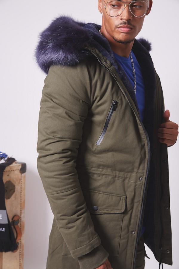 sixth june big fur parka