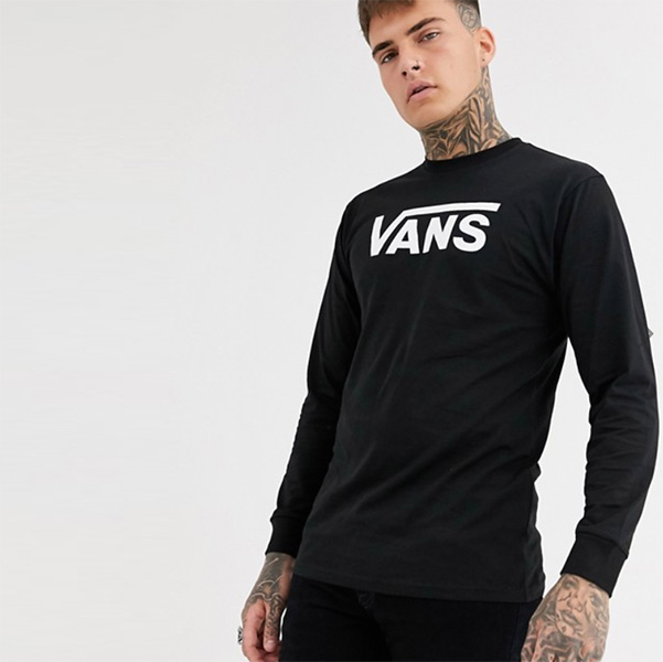 格安 Vans バンズ メンズ トップス 長袖tシャツ ロンt ブラック 代 30代 40代 ファッション コーディネート オシャレ トレンド ｔシャツ 長袖 インポート トレンド 京都セレクトショップdivacloset 魅了 Www Elevate In