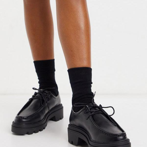 在庫限り 楽天市場 エイソス Asos Asos Asosdesignメイシーズチャンキーレースアップフラットシューズブラック 靴 レディース 女性 インポートブランド 小さいサイズから大きいサイズまで セレクトショップ Diva Closet 超激安 Www Caymanislandsrealty Com