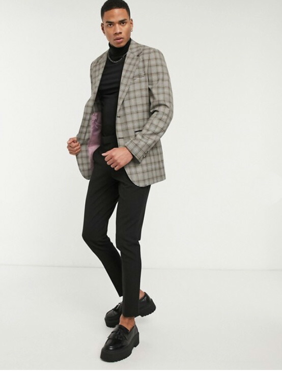 楽天市場 Reclaimed Vintage グレー チェック ビンテージ ブレザー インポート ブランド メンズ 代 30代 40代 ファッション コーディネート セレクトショップ Diva Closet