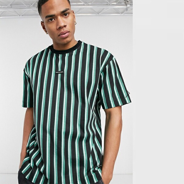 想像を超えての Good For Nothing 緑色 特大 ストライプ Tシャツ 代 30代 40代 ファッション コーディネート 小さいサイズから大きいサイズまで オシャレ トレンド インポート トレンド セレクトショップ Diva Closet 上質で快適 Babymarket Hu
