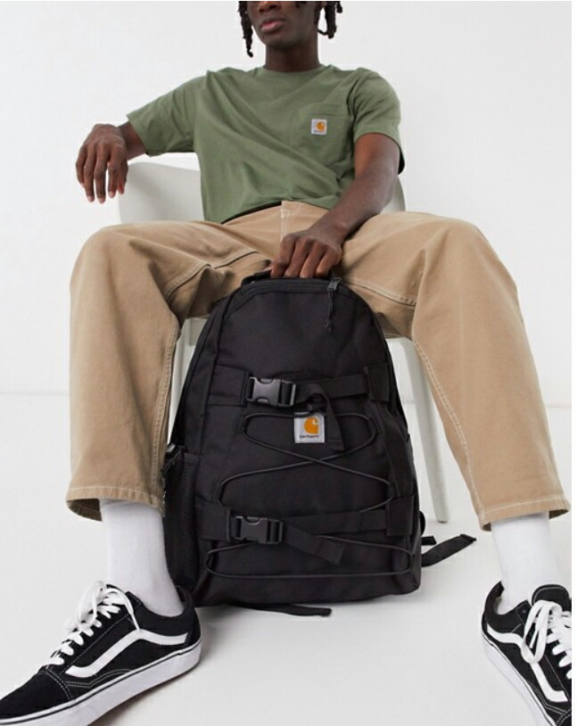 京都のセレクトショップ Kickflip メンズバッグ Wip ファッション Carhartt オシャレ ブラック バックパック ファッション コーディネート オシャレ 代 30代 40代 カジュアル