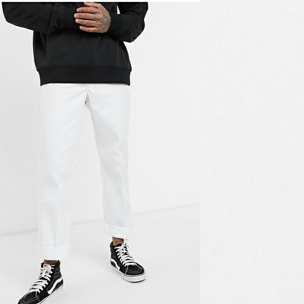 在庫処分セール Dickies 874 ストレート フィット ワーク パンツ ホワイト 代 30代 40代 ファッション コーディネート オシャレ カジュアル 大特価 Aivs60 Org