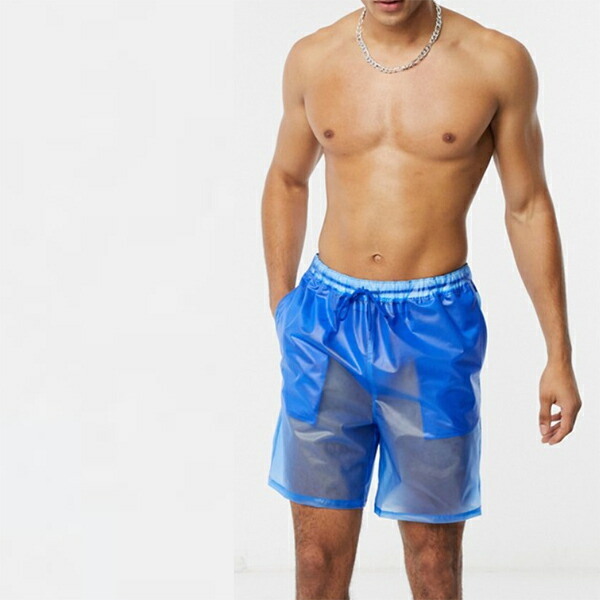 愛用 スイムショーツ Design Asos トランク カジュアル オシャレ コーディネート ファッション 40代 30代 代 水着 クリアブルー As Gomelavto By