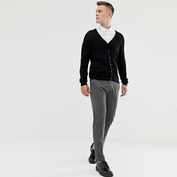 楽天ランキング1位 Asos Asos エイソス メンズ Asos Design ブラック ニット カーディガン 大きいサイズ インポート エクストリームスーパースキニーフィット スウェットパンツ ジーンズ ジーパン 代 30代 40代 ファッション コーディネート 超歓迎