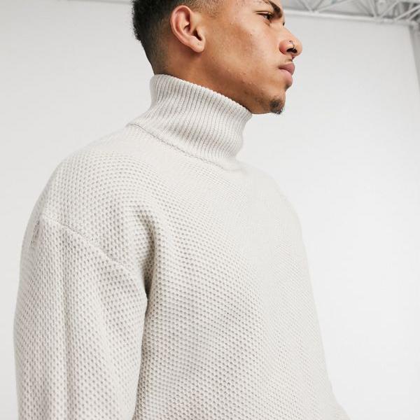 新作モデル 楽天市場 トップマン Topman Topman グレーのtopman特大ファンネルネックジャンパー トップス メンズ 男性 インポートブランド 小さいサイズから大きいサイズまで セレクトショップ Diva Closet 全品送料無料 Macomberproductions Com