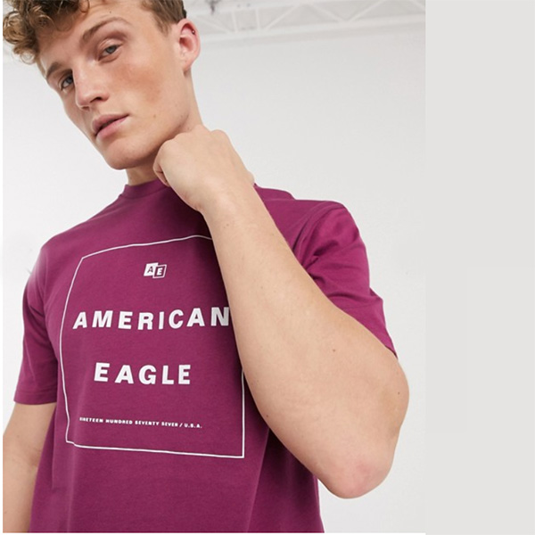 人気top ラージ アメリカンイーグル ロゴ コーディネート ファッション 40代 30代 代 コーディネート Tシャツ ピンク As Spmau Ac In