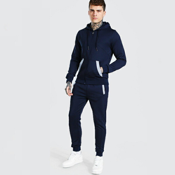 低価格 ジップ Boohoo ブーフー 反射ディテール トラックスーツ フィットネス ファッション メンズ 大きいサイズあり 小さいサイズ スポーツ ジム ランニング インポートブランド スウェット 上下 セットアップ Bh Mzz Bhavaspa Com