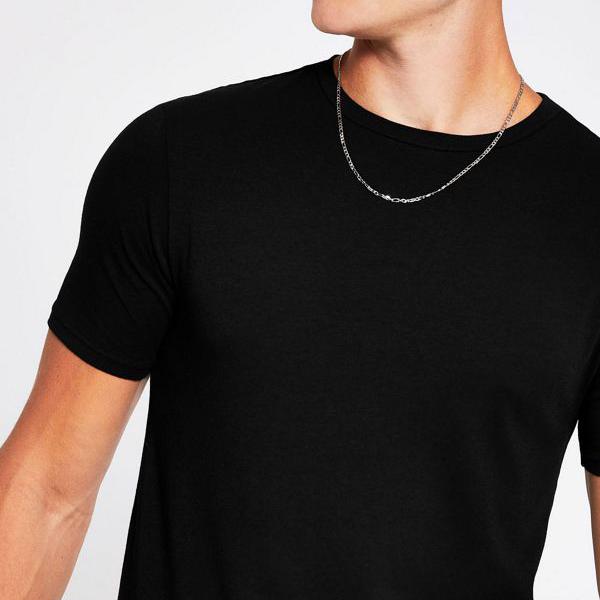 Tシャツ カットソー 65 Off 送料無料 メンズ トップス リバーアイランドマッスルフィットtシャツ ブラック5パック Island River Island River リバーアイランド 男性 小さいサイズから大きいサイズまで インポートブランド Curiosidadesgastronomicas Com