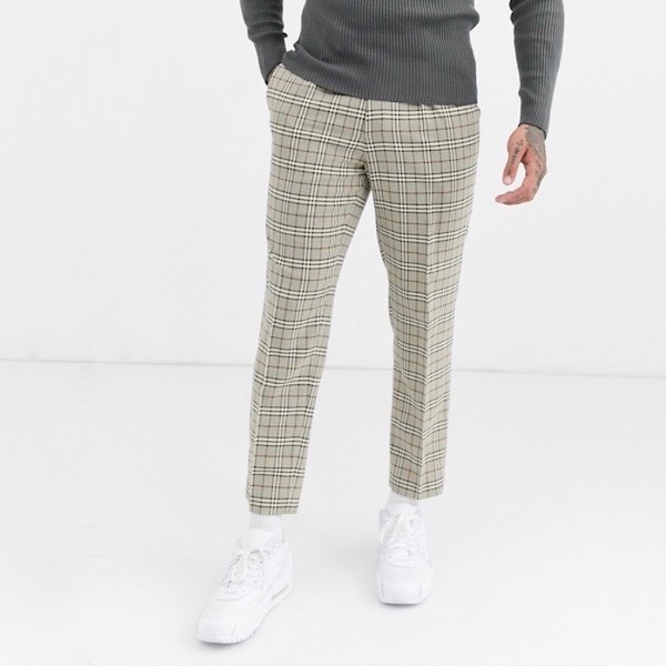 海外輸入 Asos エイソス Asos メンズ ボトム ズボン パンツ スマートパンツ クロップパンツ スリムフィット スキニーパンツ チェック 大きいサイズ インポート 代 30代 40代 ファッション コーディネート 小さいサイズあり 人気ブランドを 503 Sv