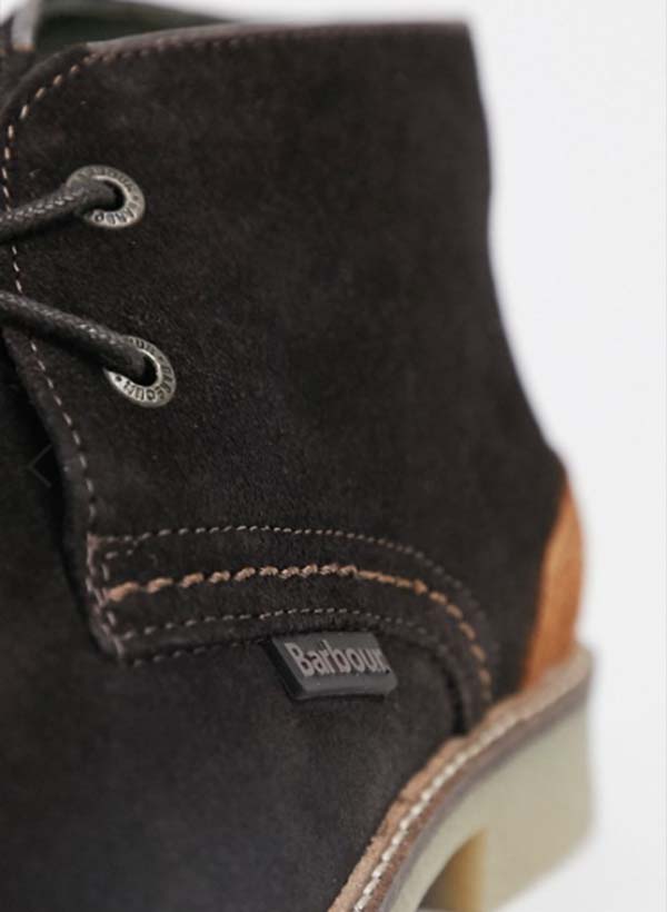 楽天市場 ダークブラウン バーバー カラハリ スエード ブーツ メンズ 男性 小さいサイズから大きいサイズまで 代 30代 40代 ファッション コーディネート セレクトショップ Diva Closet