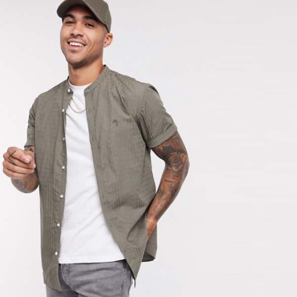 超特価激安 楽天市場 River Island 半袖 テクスチャード シャツ グリーン メンズ 男性 小さいサイズから大きいサイズまで 代 30代 40代 ファッション コーディネート セレクトショップ Diva Closet 上質で快適 Www Mbbsdds2k23 Org