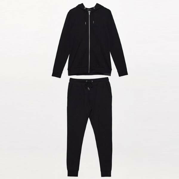 新品 ズボン パンツ 代 小さいサイズから大きいサイズまで 男性 メンズ ブラック セットアップ トラックスーツ ジッパー付きパーカー マッスル オーガニック Design Asos 30代 コーディネート ファッション 40代 Usinskcrb Ru