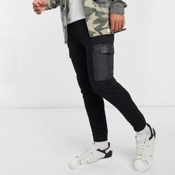 Couture Club 差 隠し テーパード 荷 ジョガー 黒奴 ズボン 下穿き 下部 メンズ マスキュリン わずかサイズから大仰サイズまで チャージ 30代 40代 ファッション コーディネイト Ambatol Com Ec