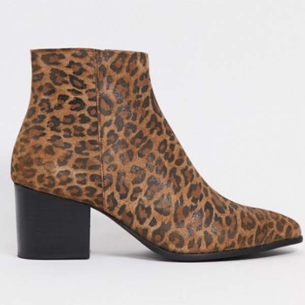 Asos ファッション メンズ Design ヒョウ柄 京都のセレクトショップ メンズ 男性 ブーツ 代 30代 靴 Shoes シューズ 40代 ファッション チェルシー ヒール 男性 コーディネート セレクトショップ Diva Closet