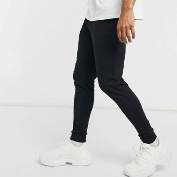 福袋セール 30代 代 男性 メンズ ボトム パンツ ブラック ネイビー 2パック ジョガー スキニー オーガニック Design Asos 40 代 コーディネート ファッション As