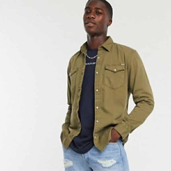 カジュアルシャツ 大人気新作 Jack Jones Essentials コーディネート ファッション 40代 30代 代 男性 メンズ トップス 半袖 シャツ デニム ウエスタン Stillbrokeofficial Com