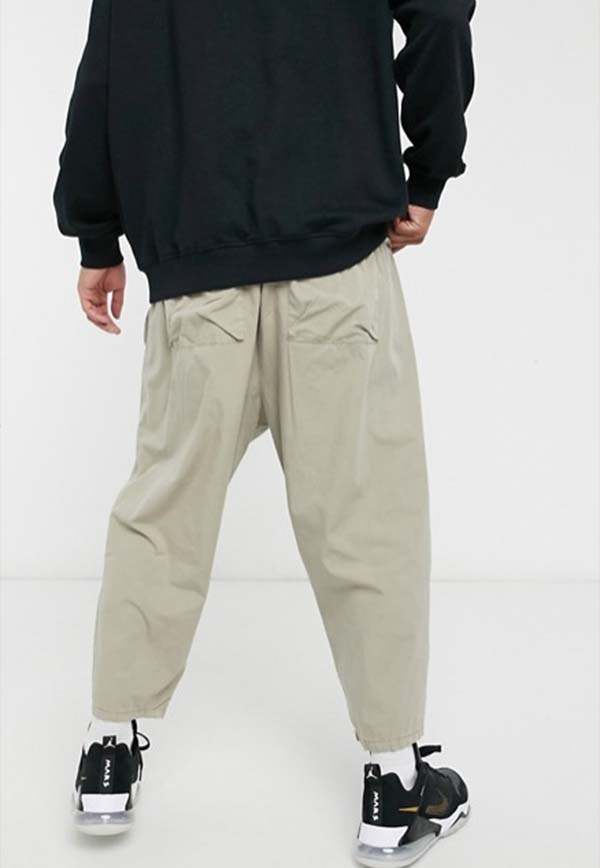 楽天市場 エイソス Asos Asos Design Unrvlldsupply ドロップ クロッチ パンツ ベージュ パンツ メンズ インポート 大きいサイズあり 流行 最新 メンズカジュアル セレクトショップ Diva Closet