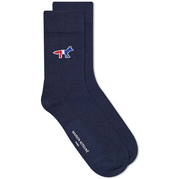 上品 Maison Kitsune メゾンキツネ メンズ フォックス ソックス 靴下 大きいサイズ インポート プレゼント En Eukt0044 Na Bhavaspa Com