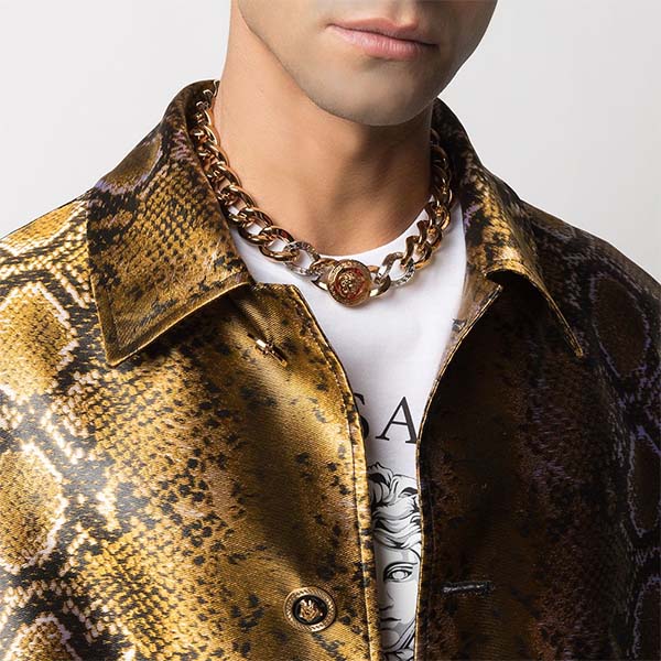 爆安プライス Versace ヴェルサーチ メデューサ チェーン ネックレス メンズ 男性 お洒落 インポート 大きいサイズ 代 30代 40代 インポート ブランド インポート 大きいサイズ プレゼント アクセサリー 小物 保存版 Smartcpns Com