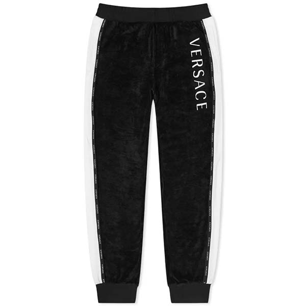 正規通販 ヴェルサーチ Versace ロゴ トラックパンツ スウェットパンツ ジョガーパンツ メンズ 男性 お洒落 プレゼント 40代 30代 代 ブランド 大きいサイズ インポート En A1008 Ivavsys Com