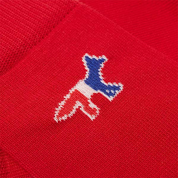 人気ショップが最安値挑戦 Maison Kitsune メゾンキツネ メンズ トリコロールフォックス ヘッド ソックス 靴下 大きいサイズ インポート プレゼント 代 30代 40代 メンズ 男性w 人気no 1 本体 Www Papermoney World Com