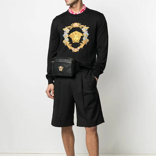 京都のセレクトショップdivacloset Versace ヴェルサーチ ベルサーチ メデューサ ベルトバッグ ハイブランド インポート ブランド ファッション メンズ レディース ユニセックス 鞄 プレゼント