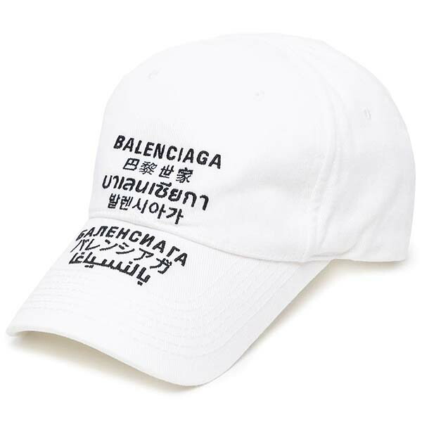 Balenciaga バレンシアガ Balenciga Languages プリント プリント Balenciaga キャップ 帽子 帽子 ハイブランド インポート ブランド プレゼント メンズ レディース ユニセックス セレクトショップ Diva Closet京都のセレクトショップdivacloset