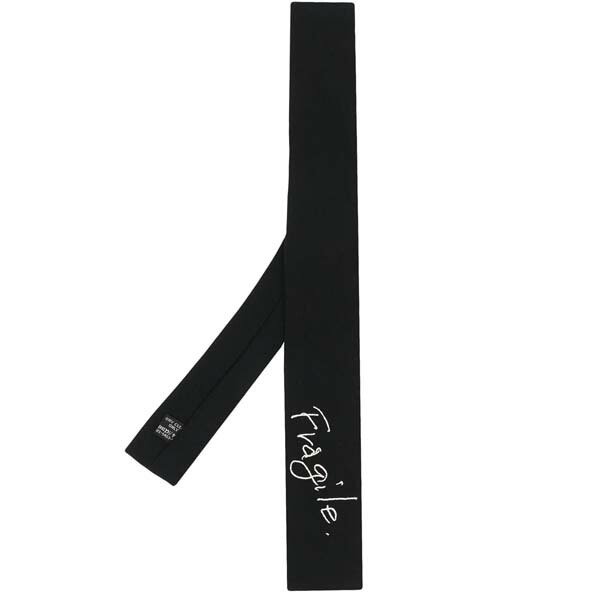 気質アップ ヨージヤマモト Yohji Yamamoto エンブロイダリー ネクタイ 代 30代 40代 ハイブランド インポート ブランド プレゼント 送料込 Kamilurban Pl