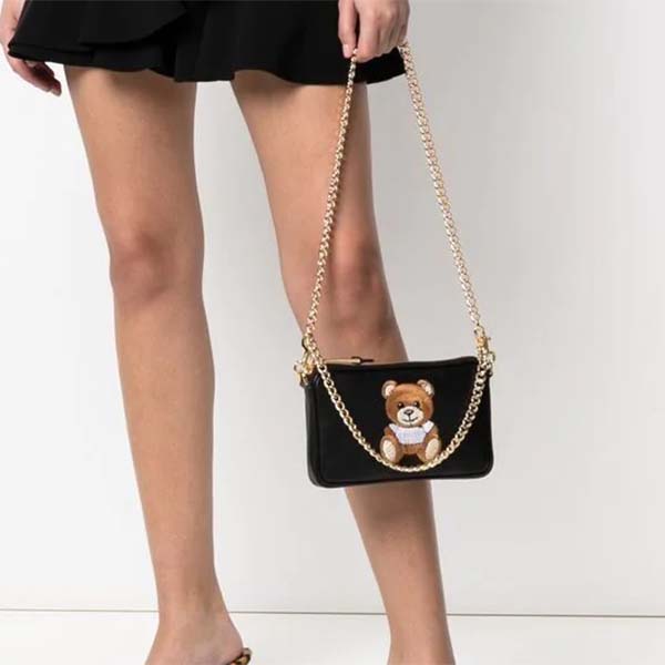 インポートブランド モスキーノ Moschino テディベア ショルダーバッグ 男女兼用バッグ バッグ レディース インポートブランド 京都のセレクトショップdivacloset 代 30代 40代 ユニセックス プレゼント セレクトショップ Diva Closet ショルダーバッグ